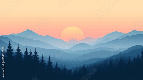 Simple rectangular background design in Illustrator. 