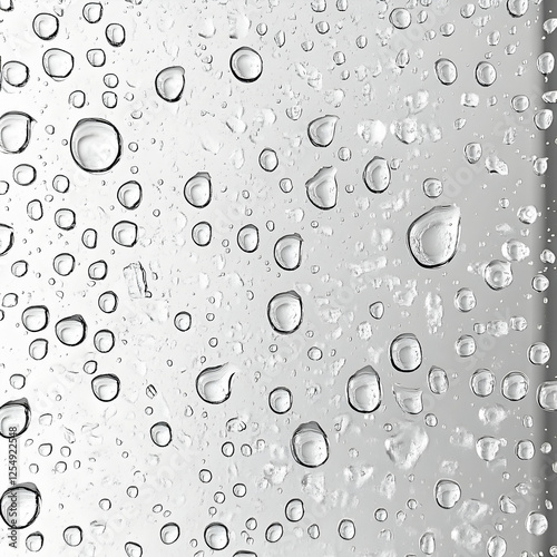 Wallpaper Mural Raindrops on the window closeup abstract natural background Torontodigital.ca