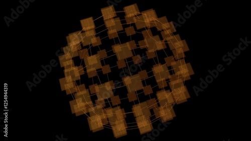 A curved framework of constantly updating random numbers