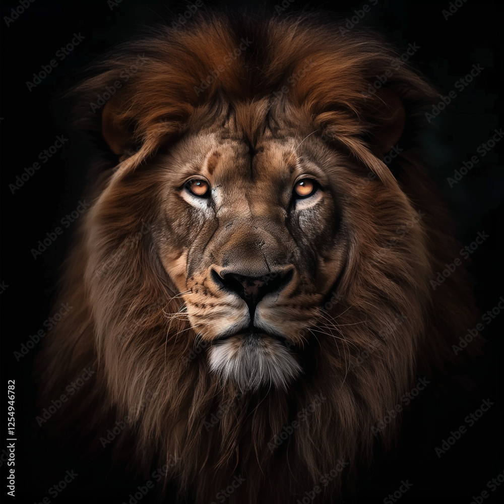 Fototapeta premium cabecilla de un safari con espada afilada