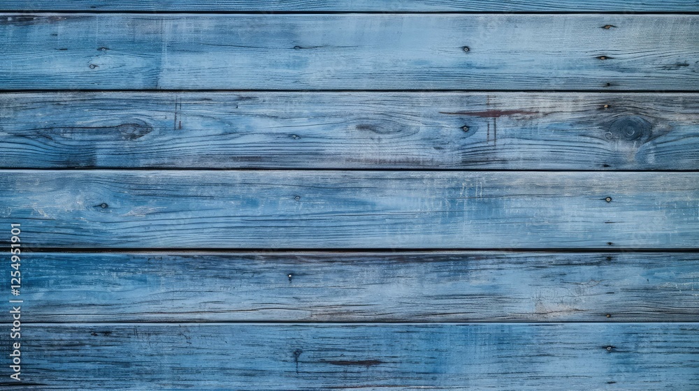 Obraz premium rustic blue wood grain