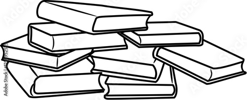 Book lovers coloring Pages