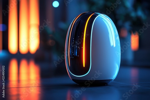 Smart assistant tech showcase futuristic innovations on display