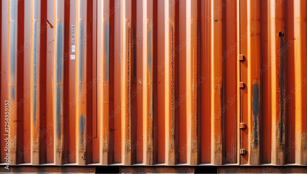 Background image, container, used metal, metal, metal corrugations, rust, transport, tiles, zinc, Background image, container, used metal, metal, metal corrugations, rust, transport, tiles, zinc,