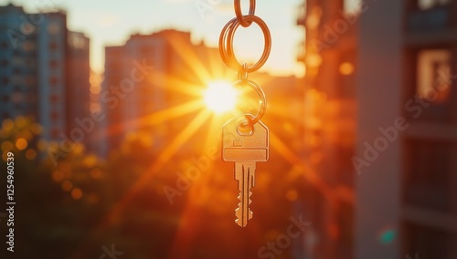 Golden Hour Key: New Home, New Beginnings photo