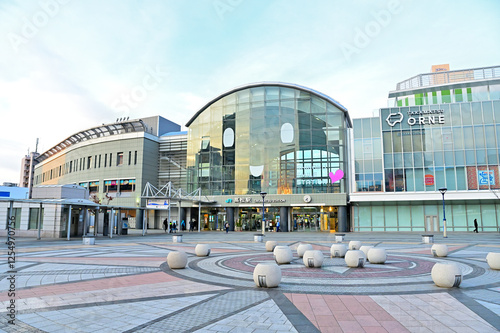 JR高松駅前の風景　香川県高松市