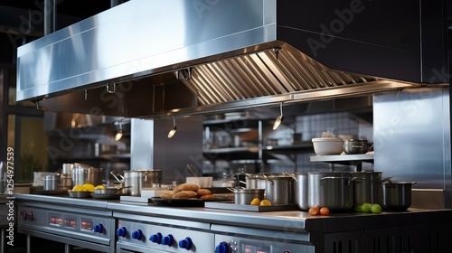 smoke kitchen hood restaurant