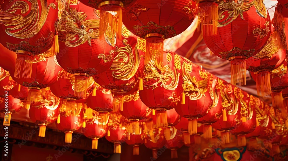 Fototapeta premium vibrant red banner