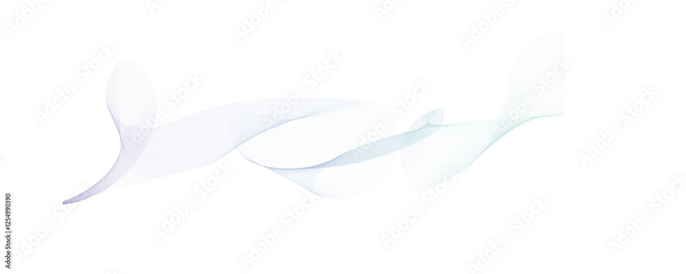 Abstract wave element for design. Digital frequency track equalizer. Stylized line art background. Vector illustration. Wave with lines created using blend tool. Curved wavy line, smooth stripe. Abstract wave element for design. Digital frequency track equalizer. Stylized line art background. Vector illustration. Wave with lines created using blend tool. Curved wavy line, smooth stripe.