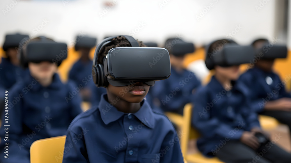 VR classrooms bridging war-torn regions, using technology to foster education and unity in conflict zones.
VR classrooms bridging war-torn regions, using technology to foster education and unity in conflict zones.
