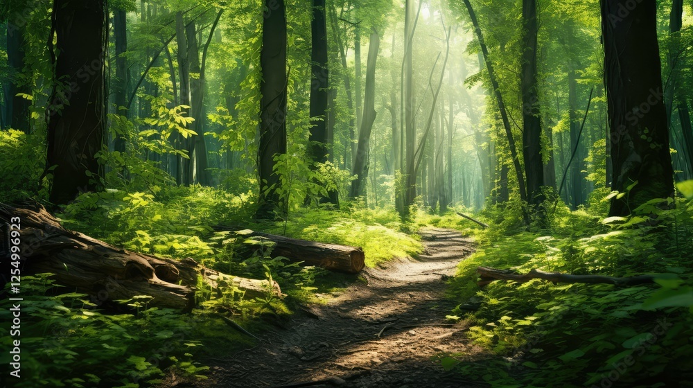 Obraz premium serene summer green