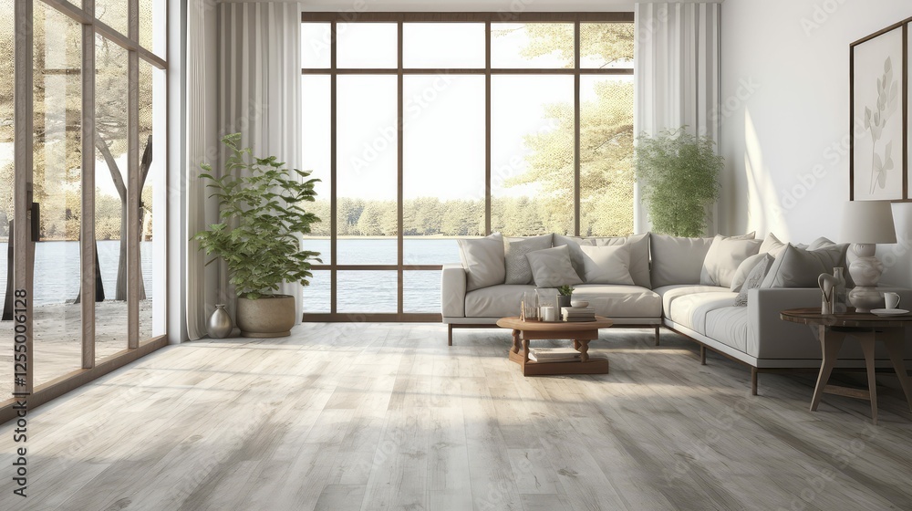 Fototapeta premium matte gray wood grain