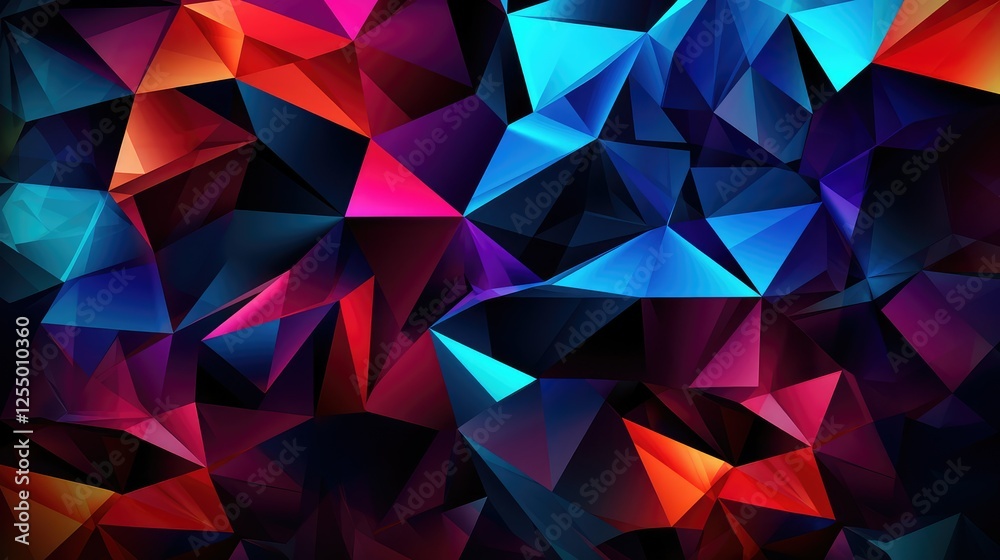 Obraz premium movement black red background