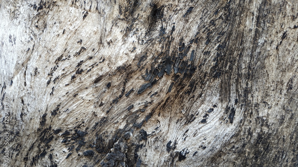 The texture of the tree wood, wooden rough and uneven surface The texture of the tree wood, wooden rough and uneven surface