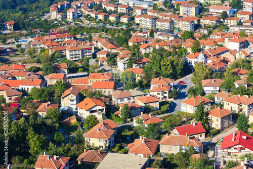 Belogradchik, Bulgaria town panorama photo