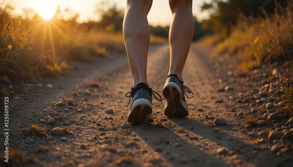 person, walking, legs, feet, dirt, path, rocks, sunset, shadows, golden, glow, vegetation, nature, peaceful, serene, atmosphere, connection, simplicity, moment, outdoor, adventure, walk, evening, ligh person, walking, legs, feet, dirt, path, rocks, sunset, shadows, golden, glow, vegetation, nature, peaceful, serene, atmosphere, connection, simplicity, moment, outdoor, adventure, walk, evening, ligh