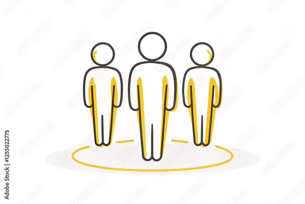 Group interaction team collaboration office setting digital illustration overhead view social connections for enhanced workplace communication Group interaction team collaboration office setting digital illustration overhead view social connections for enhanced workplace communication
