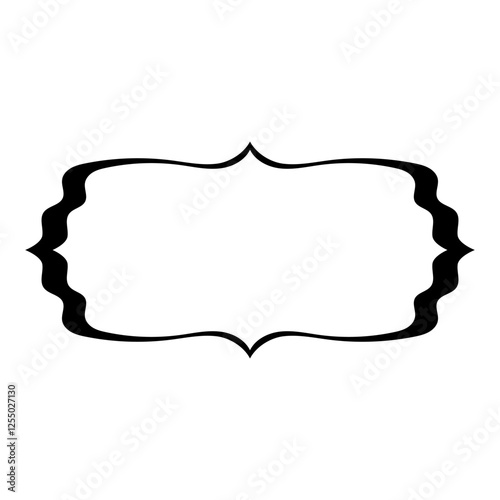 Decorative frame with ornat...