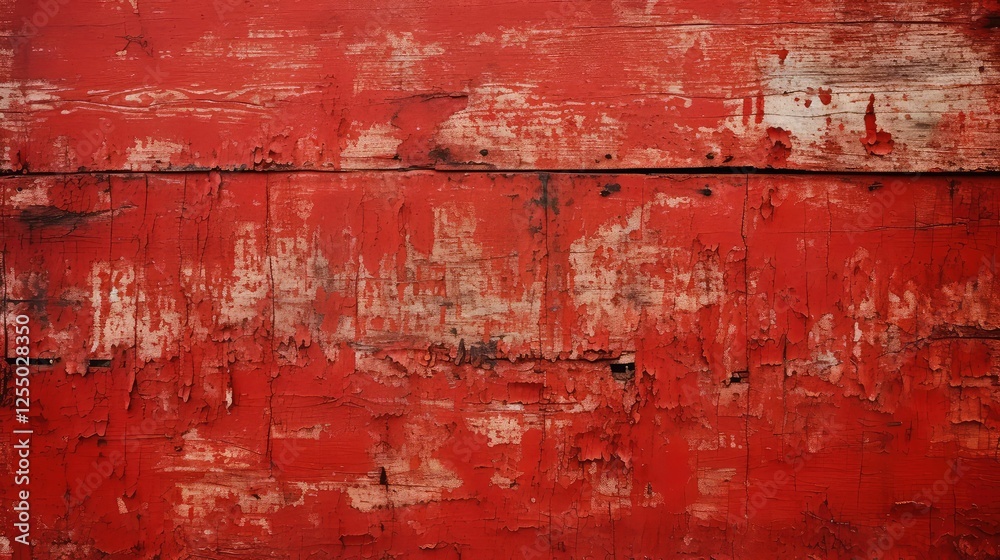 Obraz premium distressed red texture