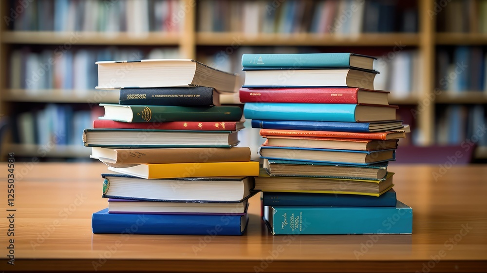 education stack of school books education stack of school books