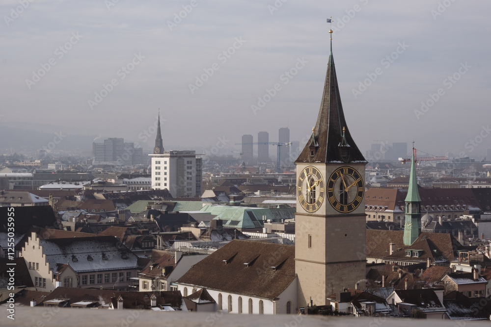 Obraz premium panorama of Zurich