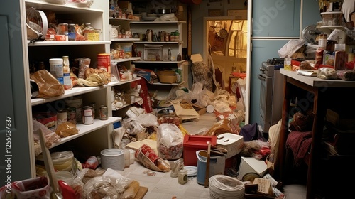 pantry kitchen counter christmas