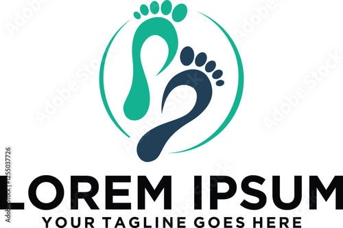 Foot Care Clinic logo design