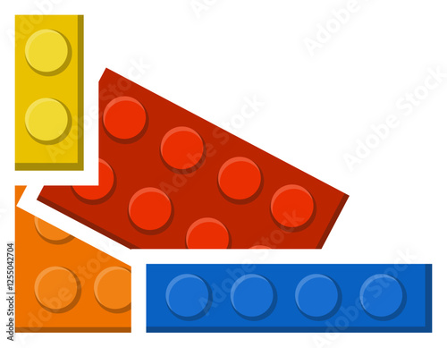 Colorful Blocks Corner