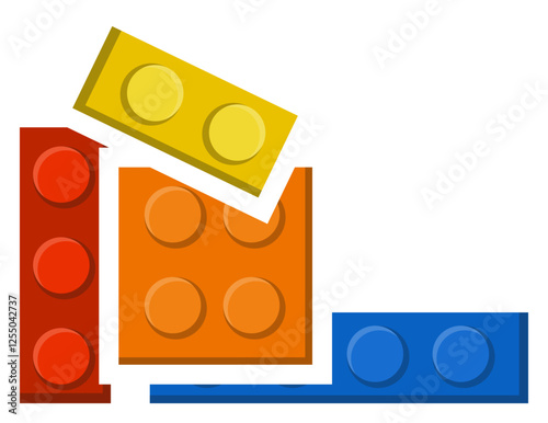 Colorful Blocks Corner