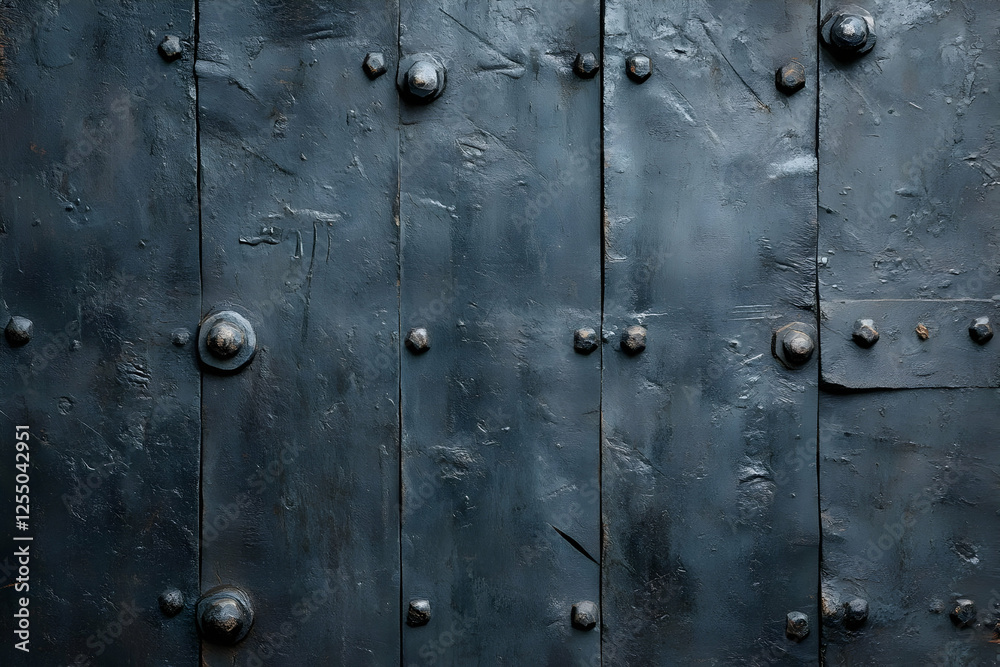 Fototapeta premium Dark Metal Texture Background Illustration