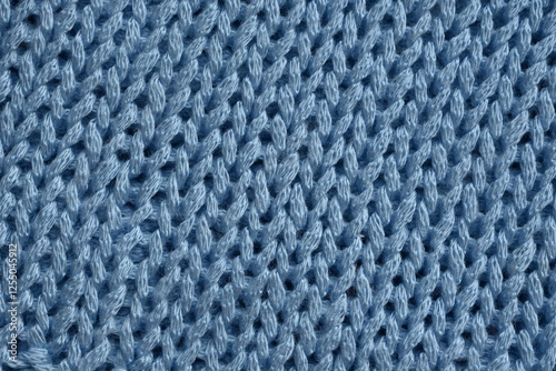 Wallpaper Mural blue texture of crocheted, Macro texture of cotton light blue crocheted sweater as background, close-up of pastel blue crocheted front, blue crocheted back, texture of wool wool, blue crocheted front
 Torontodigital.ca