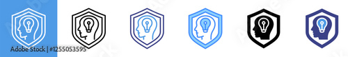 Intellectual Property Multistyle Icon Set