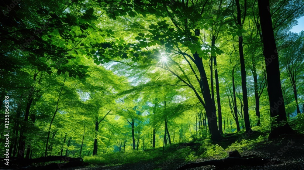 Obraz premium harmony gold sun