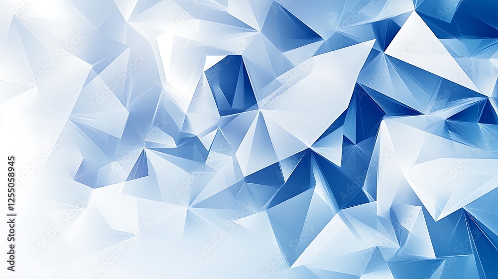 Fototapeta premium Abstract Polygonal Geometric Design Background
