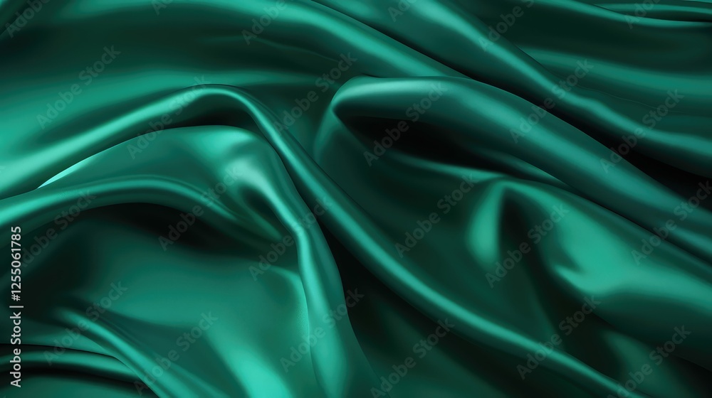 Obraz premium emerald texture cloth