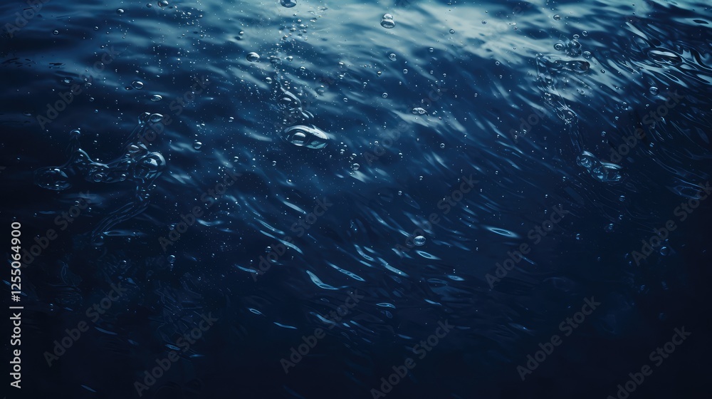 Obraz premium dark magnifying glass bacteria