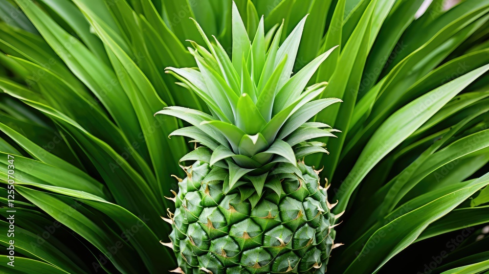 Fototapeta premium pineapple tropical plant isolate