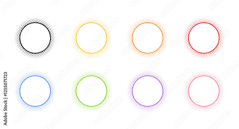 Colorful retro small backgrounds set icons. Flat style. Vector icons. Colorful retro small backgrounds set icons. Flat style. Vector icons.