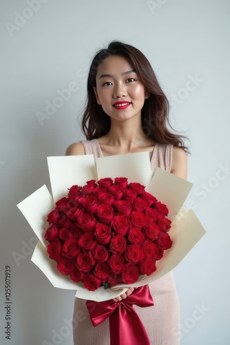 girl with a gift