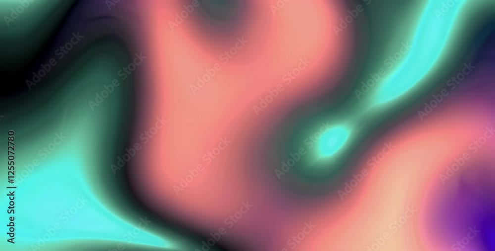 Soft Flowing Colors – Animated Abstract Background with Smooth Gradient
