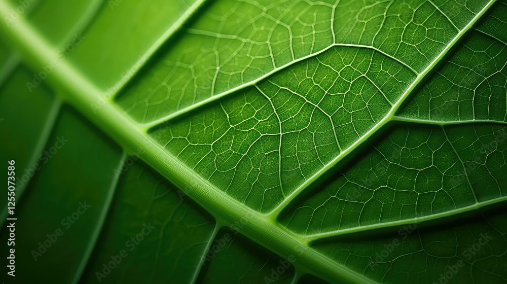 Obraz premium sunlight plants leaves