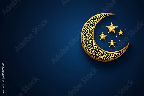 minimalist modern ramadan kareem greeting card