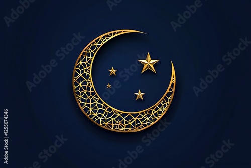 minimalist modern ramadan kareem greeting card