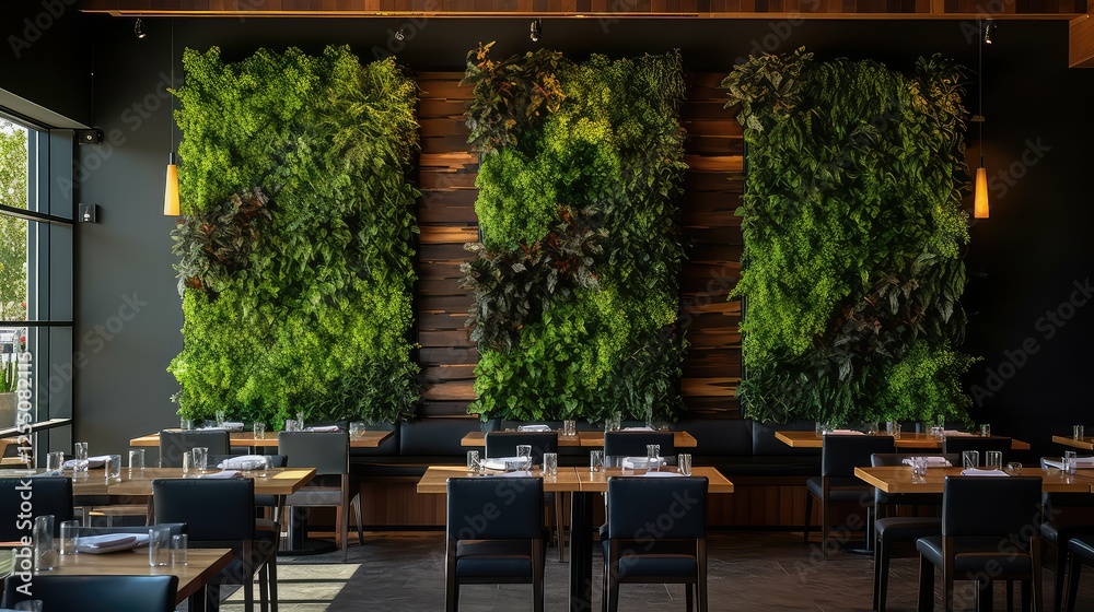 Fototapeta premium foliage restaurant plants