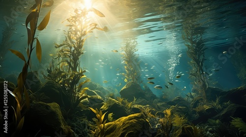 algae underwater plants