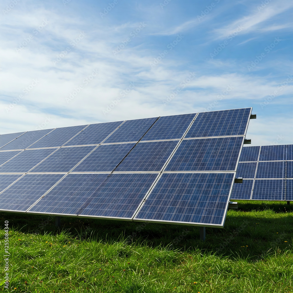 solar panels on the field outdoor and environment solar panels on the field outdoor and environment
