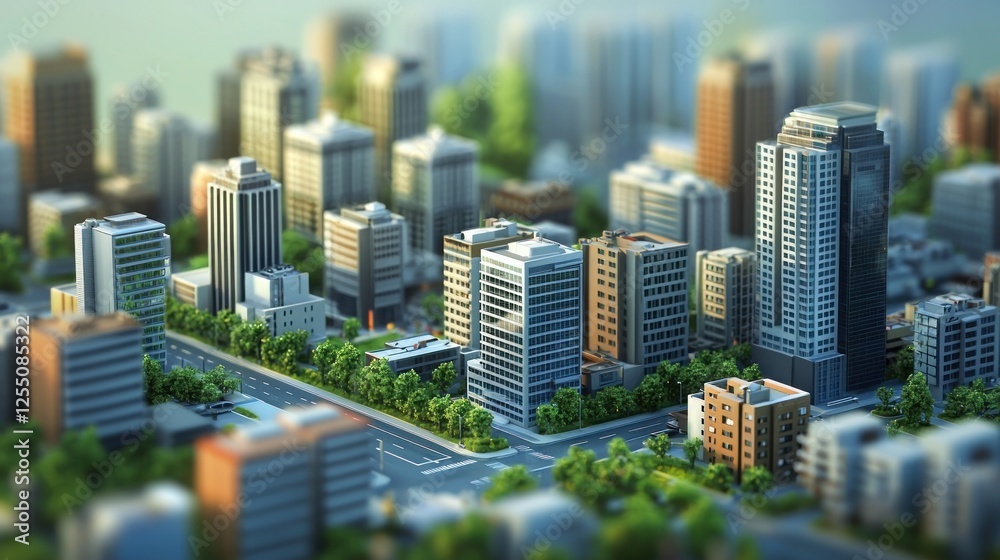 Naklejka premium Smart Cities & Economy