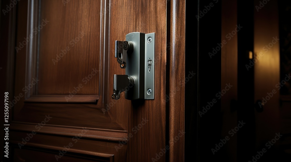 Obraz premium security magnetic door lock