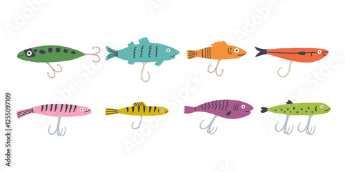 Fishing Lure Flat Set