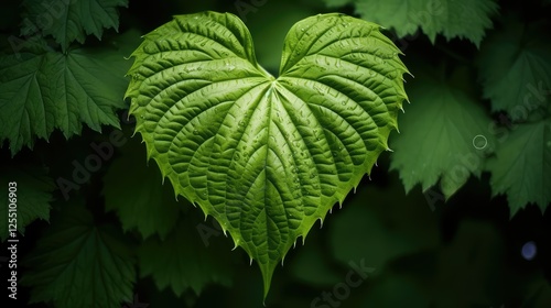 elliptical leaf shapes